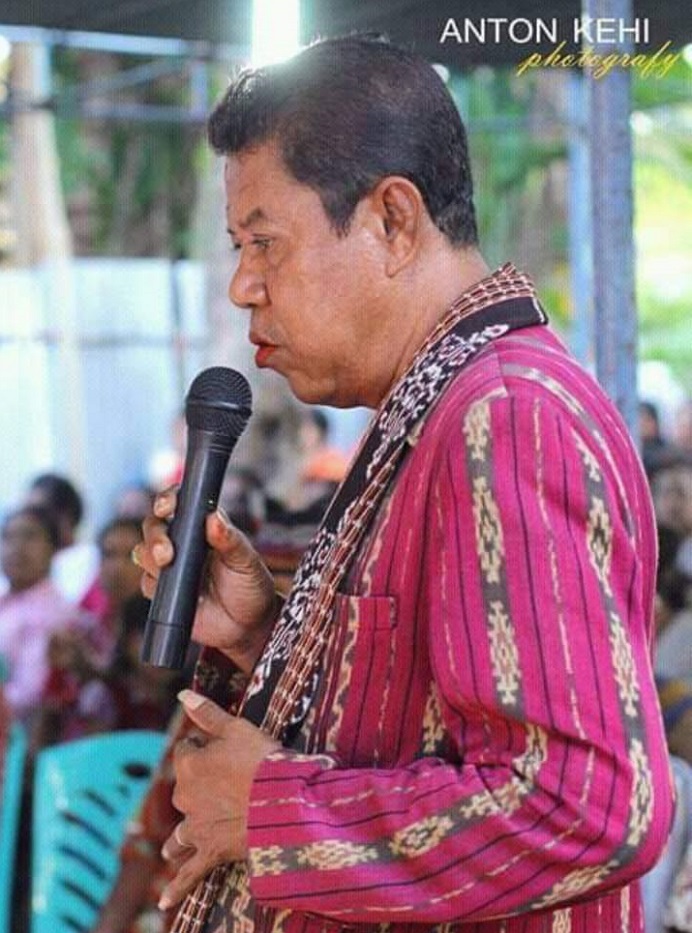 Ketua BPOKK Demokrat Alor, Yohanis Karel Lapenangga. (Foto: Anton Kehi).