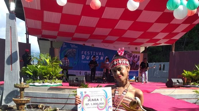 Angkat Tema Tenunan Alor, Arnesta Vuvusela Magang Sau Keluar Sebagai Juara I Lomba Cerita Pariwisata Alor Arnesta Vuvusela Magang Sau.