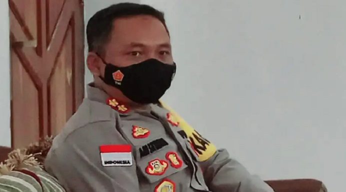 Polisi Dalami Insiden Penutupan Sepihak Warung Babi Milik El Asamau Kapolres Alor AKBP Ari Satmoko. (Sumber: alorpos.com/linus kia).