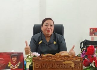 Ketua DPRD Alor Diadukan ke BK Ketua DPRD Alor, Enny Anggrek. (Foto: tribuanapos.net/demas).