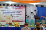 Jelang Wisuda, Untrib Gelar Doa Syukur Dies Natalis – XV dan Pelepasan 241 Wisudawan Angkatan XI Rektor Untrib Alvonso F. Gorang ketika memberikan sambutan pada acara Dies Nalis Untrib ke XV dan pelepasan wisudawan angkatan XI tahun 2022, Kamis (28/7) di Aula Pola Tribuana.