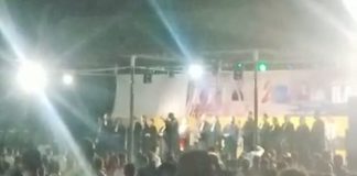 KMK Tribuana Kutuk Keras Tindakan Kekerasan Seksual Pada 6 Anak di Alor KMK ABAL, Pdt. Simon Petrus Amung, S.Th ketika sambutan di acara penutupan KPI PD GMIT, Selasa (6/9) di Lapangan Mini Kota Kalabahi, Alor.