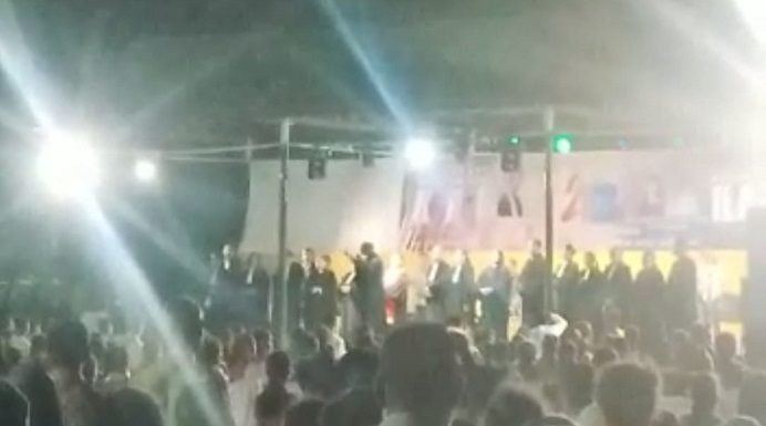 KMK Tribuana Kutuk Keras Tindakan Kekerasan Seksual Pada 6 Anak di Alor KMK ABAL, Pdt. Simon Petrus Amung, S.Th ketika sambutan di acara penutupan KPI PD GMIT, Selasa (6/9) di Lapangan Mini Kota Kalabahi, Alor.