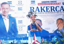 Demokrat Alor Usul 3 Nama Bacaleg DPRD Provinsi dan 2 Nama Bacaleg DPR RI di Pemilu 2024 Ketua DPC Partai Demokrat Kabupaten Alor, Lukas Reiner Atabuy ketika berpidato pada pembukaan Rakercab di Kalabahi, tanggal 9 September 2022.