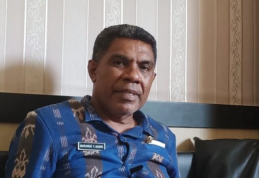 Pemkab Alor Susun Rancangan Perda Tentang Penyertaan Modal Daerah Pada Perusahaan Daerah Air Minum Kabag Hukum Setda Alor Marianus Adang, SH. (Foto: tribuanapos.net/dm).