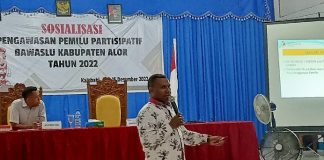 Potensi Pelanggaran Tinggi di 2024, Bawaslu Alor Sosialisasi Pengawasan Pemilu Partisipatif