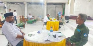 45 Bacaleg PKB Alor Ikut Seleksi Uji Kelayakan dan Kepatutan Bacaleg Dapil 5 Lomboan Djahamau sedang mengikuti proses seleksi fit and propert tes PKB Alor, di Aula Watamelang Kalabahi.