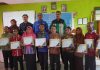 Thresher Shark Indonesia dan Disdik Alor Luncurkan Modul Mulok Konservasi Kelautan untuk Sekolah Dasar Kadisdik Alor Ferdy I. Lahal foto bersama Peluncuran Modul Muatan Lokal Konservasi Kelautan dan pemberian sertifikat hasil pelatihan kepada guru-guru. (Foto: doc tribuanapos.net).