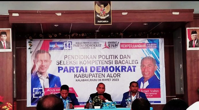 Jaring Caleg Berintegritas, Partai Demokrat Alor Gelar Seleksi Kompetensi Bacaleg