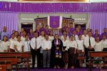 45 Guru Misionaris Yapenkris GMIT Pingdoling Alor Ikut Ibadah Perhadapan di Gereja Pola Guru misionaris Yapenkris Pingdoling Alor foto bersama Pdt Loisa Ena Blegur, Dr. Fredrik Kande dan Pengrus Yayasan usai mengikuti ibadah Pengutusan, Minggu (26/3) di Gereja Pola Tribuana, Kalabahi.