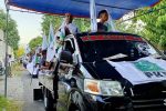 Ratusan Massa Kawal Pendaftaran Bacaleg PKB di KPU Alor, Ketua PKB: Kami Optimistis Raih 5 Kursi di Pemilu 2024 Ratusan kenderaan massa pendukung dan simpatisan PKB saat mengantar jajaran DPC PKB Alor untuk pendaftaran Bacaleg Anggota DPRD Alor di kantor KPU Alor, Sabtu (13/5) di Kalabahi Kota.