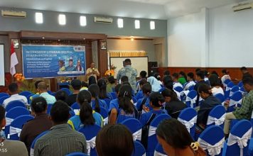 Ratusan Pemuda Alor Ikut Workshop Literasi Digital dari Kementerian Kominfo Workshop literasi digital oleh Kementerian Kominfo di Aula Kopdit Cita Hidup, Kalabahi, Alor, Jumat (19/5).