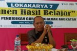 Maju Caleg DPRD NTT, Amon Djobo Resmi Mundur dari Jabatan Bupati Alor Bupati Alor Drs. Amon Djobo, M.AP ketika hadir membuka acara Lokakarya Guru Penggerak Angkatan 7, Selasa (11/7) di Aula Diknas.