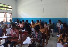 424 Mahasiswa Baru Ikut Seleksi Masuk di Untrib, Pendaftaran Diperpanjang Hingga Agustus 2023 424 calon Mahasiswa Baru gelombang pertama dan kedua mengikuti tes masuk di Untrib Kalabahi. (Foto: tribuanapos.net).