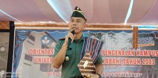 Dandim 1622 Alor Minta Maba Untrib Implementasi Nilai Pancasila Dalam Belajar