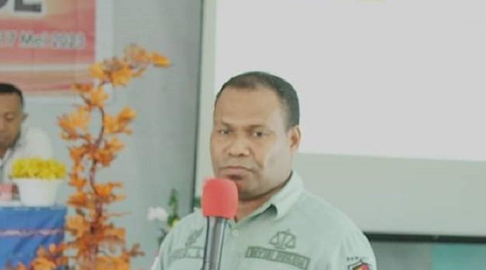 Bawaslu Alor Gencar Selidiki Kasus Politik Uang dan ASN Tak Netral Ketua Bawaslu Alor Orias Langmau. (Sumber: Bawaslu Kabupaten Alor).