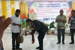 Yapenkris Pingdoling Alor Luncurkan Produk Layanan Sekolah GMIT di Bulan Pendidikan GMIT Sekretaris Majelis Sinode GMIT Pdt. Lay Abdi Karya Wenyi, M.Si Luncurkan Produk Layanan Sekolah GMIT di Lingkup Yapenkris Pingdoling Alor, Rabu (17/7) di Aula Gereja Pola Tribuana, Kota Kalabahi.