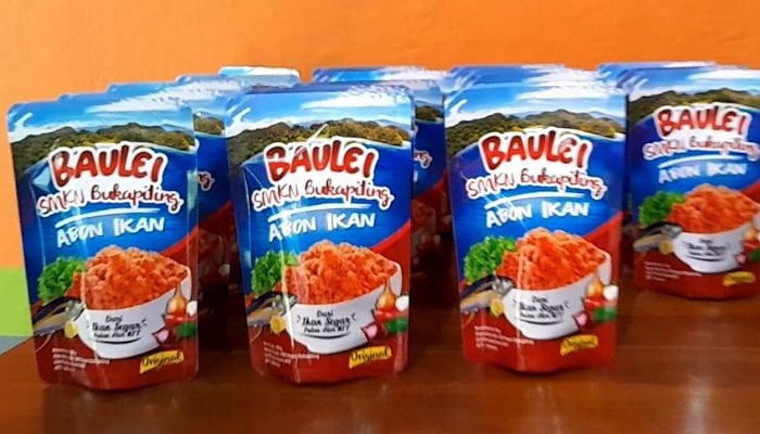 Produk Abon Ikan Baulei karya siswa/i SMKN Bukapiting.