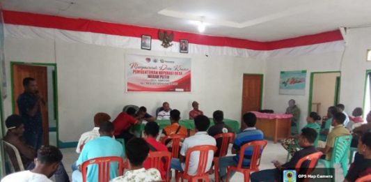 Bentuk Koperasi Desa Merah Putih, Kades Allumang Pantar Barat Laut Optimis Ekonomi Desanya Akan Melejit Menuju Mandiri Pemerintah Desa Allumang Kecamatan Pantar Barat Laut membentuk Koperasi Desa Merah Putih, Rabu 4 Juni 2025 di Aula Kantor Desa Allumang.
