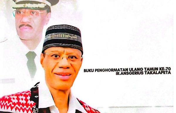 Luncurkan Buku di Usia 70, Ans Takalapeta: Pemimpin Boleh Silih Berganti, Kesetiaan untuk Daerah Tak Boleh Berhenti Ir. Ansgerius Takalapeta - Bupati Alor Periode 1999–2004 dan 2004–2009).