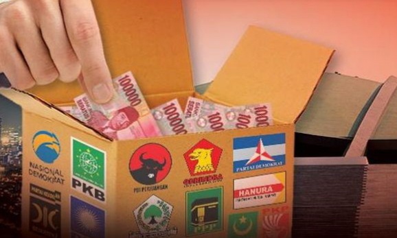 Gambar: Karikatur Bantuan dana Parpol. (Foto: UGM.ic.id). Gambar: Karikatur Bantuan dana Parpol. (Foto: UGM.ic.id).