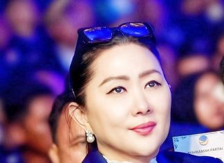 Dukung Suksesnya Sidang MPH PGI dan HUT Ke-76 di Alor, Julie Sutrisno Laiskodat Bantu Dana Rp 100 Juta Anggota DPR RI Komisi XI Fraksi Partai NasDem, Julie Sutrisno Laiskodat. (Foto: doc Instagram Julie Sutrisno Laiskodat).
