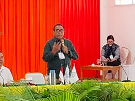 Kirim Pesan Kesetaraan dari Pulau Alor, Ketum PGI Resmi Buka Sidang MPH dan HUT Ke-76 PGI Ketum PGI Pdt. Jacklevyn Fritz Manuputty, Resmi Buka Sidang MPH dan HUT Ke-76 PGI, Jumat 22 Mei 2026 di Aula Gereja Pola Tribuana, Kota Kalabahi. (Foto: doc tribuanapos.net/Jhon Dael).Â