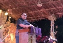 Rayakan HUT ke-76 PGI di Alor: Ketum PGI Tegaskan Esensi ‘Relasio Ergo Sum’ dan Panggilan Menjaga Semesta Ketum PGI Pdt. Jacklevyn Frits Manuputty menyampaikan pidato bermakna dalam di puncak Perayaan HUT Ke-76 PGI, Senin 25 Mei 2026 di Halaman Gereja Pola Tribuana, Kalabahi Kota. (Foto: doc tribuanapos.net/dm).