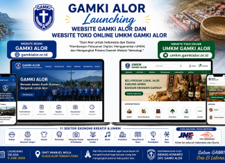 GAMKI Alor Launching Website Organisasi dan Marketplace Digital, Bantu UMKM Lokal Masuk Pasar Nasional Gambar karikatur plafon digital GAMKI Alor. (Foto: doc GAMKI Alor).