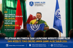Upgrade Skill Generasi Muda, GAMKI Alor Gelar Pelatihan Multimedia dan Launching Website Toko Online UMKM Ketua Majelis Jemaat GMIT Imanuel Mola Pdt. Mikhael Karbeka, S.Si.,Teol saat memberikan sambutan di acara pembukaan Pelatihan Multimedia, Launching Website GAMKI Alor dan Website Toko Online UMKM GAMKI Alor, Selasa 9 Juni 2026 di GMIT Imanuel Mola. (Foto: doc tribuanapos.net/dm).
