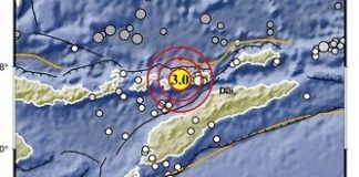 Gempa Magnitudo 3,0 Guncang Alor, Warga Panik Berhamburan ke Luar Rumah Gempa Magnitudo 3,0 Guncang Alor, Senin 17 Agustus 2026. (Foto: BMKG).